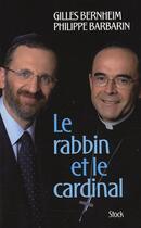 Couverture du livre « Le rabbin et le cardinal » de Bernheim-G+Barbarin- aux éditions Stock