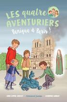 Couverture du livre « Les quatre aventuriers t.4 ; panique à Paris ! » de Chauvet Anne-Sophie aux éditions Emmanuel