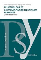 Couverture du livre « Épistemologie et instrumentation en sciences humaines » de Jean-Pierre Pourtois aux éditions Mardaga Pierre