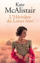 Couverture du livre « L'héritière du lotus rose » de Kate Mcalistair aux éditions Archipel