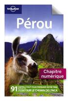 Couverture du livre « Pérou (4e edition) » de Carolina Miranda aux éditions Lonely Planet France
