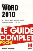 Couverture du livre « Word 2010 (2e édition) » de  aux éditions Micro Application