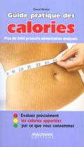 Couverture du livre « Guide Pratique Des Calories » de David Muller aux éditions Anagramme