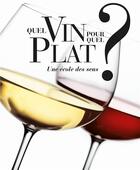 Couverture du livre « Quel vin pour quel plat ? » de  aux éditions Ngv