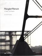 Couverture du livre « Riegler riewe 10 years 20 projects » de Guttman aux éditions Park Books