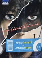 Couverture du livre « The killer inside : Intégrale Tomes 1 et 2 : Tome 1 et Tome 2 » de Hajime Inoryuu et Shota Ito aux éditions Ki-oon