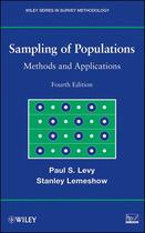 Couverture du livre « SAMPLING OF POPULATIONS - METHODS AND APPLICATIONS - 4TH EDITION » de Stanley Lemeshow et Paul S. Levy aux éditions Wiley