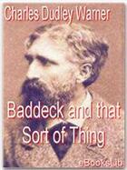 Couverture du livre « Baddeck and That Sort of Thing » de Charles Dudley Warner aux éditions Ebookslib