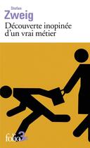 Couverture du livre « Découverte inopinée d'un vrai métier : La vieille dette » de Stefan Zweig aux éditions Folio