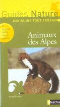 Couverture du livre « Animaux des alpes (édition 2004) » de Rudolf Hofer aux éditions Nathan