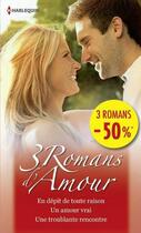 Couverture du livre « 3 Romans d'Amour » de Penny Jordan et Alison Roberts et Cathie Linz aux éditions Harlequin