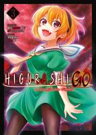 Couverture du livre « Higurashi - Le Sanglot des Cigales : Gô Tome 3 » de Ryukishi07 et Tomato Akase aux éditions Meian