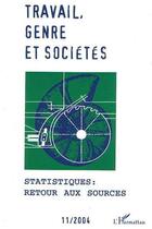 Couverture du livre « Statistiques ; retour aux sources » de  aux éditions L'harmattan