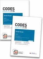 Couverture du livre « Codes essentiels : Droit fiscal 2024 : À jour au 15 août 2024 » de Philippe Malherbe et Tony Lamparelli et Edoardo Traversa et Laurent Tainmont aux éditions Larcier