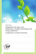 Couverture du livre « Inégalités de type von Neumann, image numérique de rang supérieur » de Haykel Gaaya aux éditions Presses Academiques Francophones