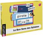 Couverture du livre « Le bon sens des syllabes » de  aux éditions Nathan