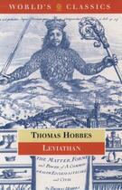 Couverture du livre « Leviathan » de Thomas Hobbes aux éditions Editions Racine