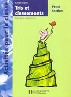 Couverture du livre « Tris et classements » de Regine Queva et Dorothee Sacy aux éditions Hachette Education