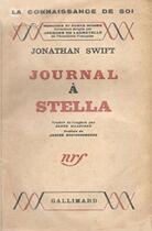 Couverture du livre « Journal a stella » de Swift/Bouissounouse aux éditions Gallimard