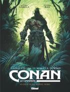 Couverture du livre « Conan le Cimmérien : au-delà de la rivière noire » de Mathieu Gabella aux éditions Glenat