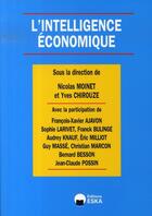 Couverture du livre « L'intelligence économique » de Nicolas Moinet et Yves Chirouze aux éditions Eska