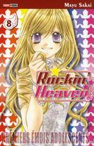 Couverture du livre « Rockin'heaven : premiers émois adolescents... Tome 8 » de Mayu Sakai aux éditions Panini