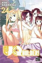 Couverture du livre « UQ holder ! Tome 24 » de Ken Akamatsu aux éditions Pika