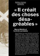 Couverture du livre « Il créait des choses désagréables : Marcel Mariën et l'activité surréaliste » de Francois Coadou aux éditions Art Book Magazine