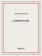 Couverture du livre « L'imposture » de Georges Bernanos aux éditions Bibebook