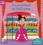 Couverture du livre « La princesse au petit pois » de Anne-Sophie Baumann et Peggy Nille aux éditions Tourbillon
