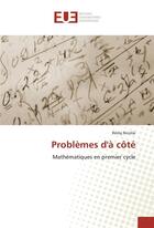 Couverture du livre « Problemes d'a cote » de Remy Nicolai aux éditions Editions Universitaires Europeennes