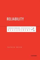 Couverture du livre « Understanding Measurement: Reliability » de Meyer Patrick aux éditions Oxford University Press Usa