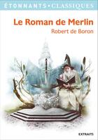 Couverture du livre « Le roman de Merlin » de Robert De Boron aux éditions Flammarion