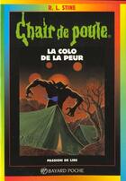 Couverture du livre « Chair de poule Tome 10 : la colo de la peur » de R. L. Stine aux éditions Bayard Jeunesse