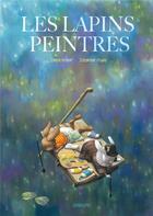 Couverture du livre « Les lapins peintres » de Stephane Poulin et Simon Priem aux éditions Sarbacane