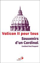 Couverture du livre « Souvenirs d'un cardinal » de Paul Poupard aux éditions Mediaspaul