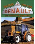 Couverture du livre « Tracteurs Renault ; une histoire en prospectus » de Jacques Gouet aux éditions Etai