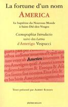 Couverture du livre « America : la fortune d'un nom » de  aux éditions Millon