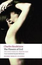 Couverture du livre « The flowers of evil » de Charles Baudelaire aux éditions Oxford Up Elt