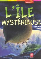 Couverture du livre « L'ile mysterieuse » de Jules Verne aux éditions Le Livre De Poche Jeunesse