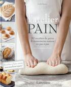 Couverture du livre « L'atelier pain » de Cecile Decaux aux éditions Larousse