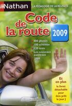 Couverture du livre « Code de la route (édition 2009) » de Collectif/Tourjansky aux éditions Nathan