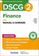 Couverture du livre « DSCG 2 - Finance - Manuel - 3e éd. » de Pascal Barneto et Georges Gregorio et Vanessa Serret et Stephane Ouvrard et Jean-Jacques Benaiem aux éditions Dunod