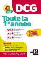 Couverture du livre « DCG - Toute la 1ère année du DCG 1, 8, 9 en fiches - 2024 - Révision 2024-2025 » de Burlaud/Rouaix/Teste aux éditions Foucher