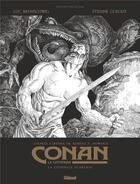 Couverture du livre « Conan le Cimmérien : la citadelle écarlate » de Etienne Le Roux et Brunschwig Luc aux éditions Glenat