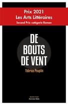 Couverture du livre « De bouts de vent » de Pouplin Fabrice aux éditions Editions Maia