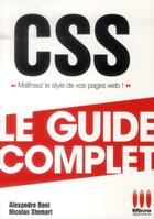 Couverture du livre « CSS » de Alexandre Boni et Nicolas Stemart aux éditions Ma