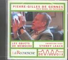 Couverture du livre « Pierre-Gilles de Gennes ; entretien avec Sydney Leach » de P.G. De Gennes / S. aux éditions De Vive Voix