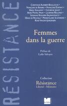 Couverture du livre « Femmes dans la guerre 1940-1945 » de  aux éditions Felin