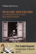 Couverture du livre « Madame Hiramabbi ; la concierge de la rue des trois frères » de Philippe Benhamou aux éditions Dervy